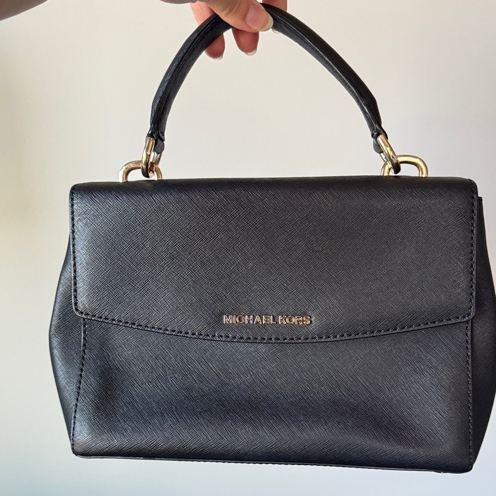 Michael Kors Black Satchel Bag